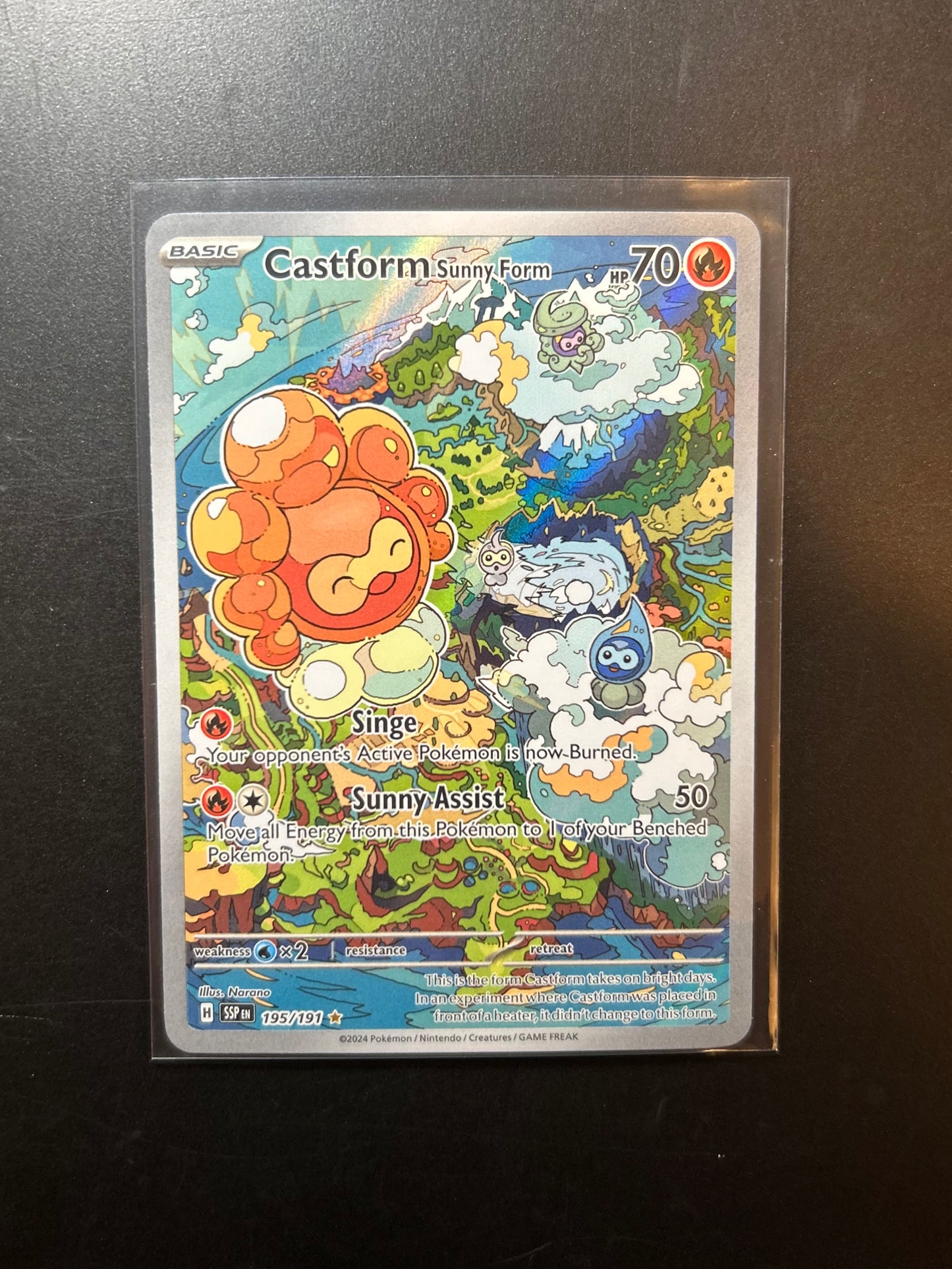 Castform Sunny Form - 195/191