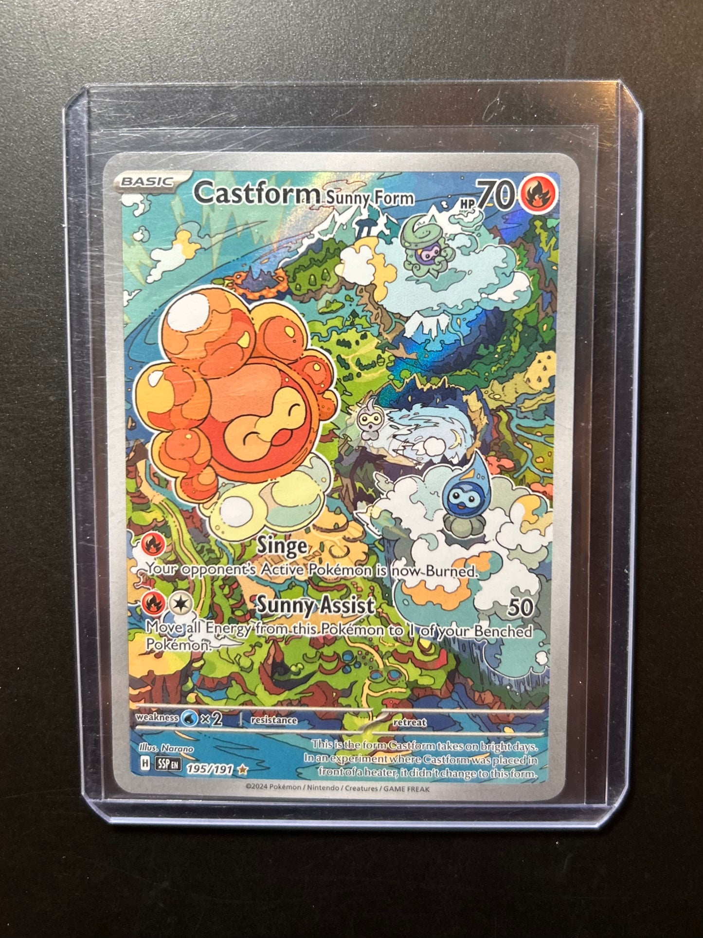 Castform Sunny Form - 195/191