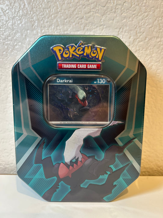 Pokémon TCG: Triple Whammy Darkrai Tin